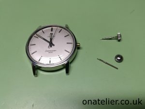 Omega Seamaster Crown and Stem Replacement