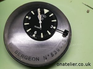 CWC Divers watch dial